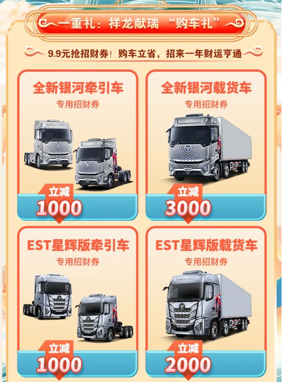 歐曼新春購車季丨六重大禮震撼來襲，重磅新車至高優惠3000元！