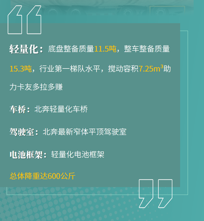 【好車推薦】北奔電動混凝土攪拌運(yùn)輸車賦能綠色城市建設(shè)