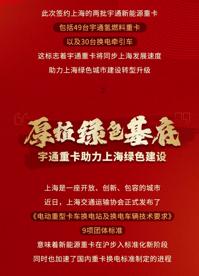 宇通重卡開啟新一年新篇章。