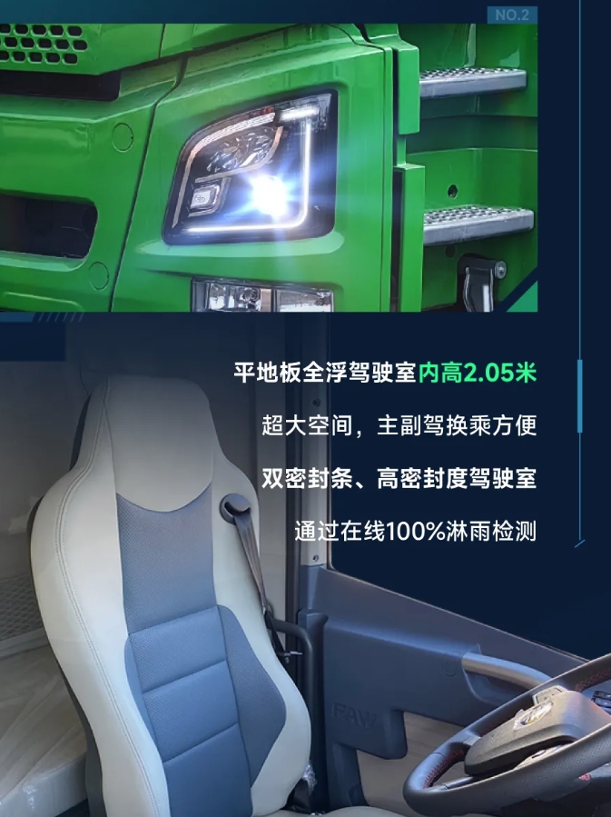 JH6智尊版公路運輸自卸車的含金量還在上升！