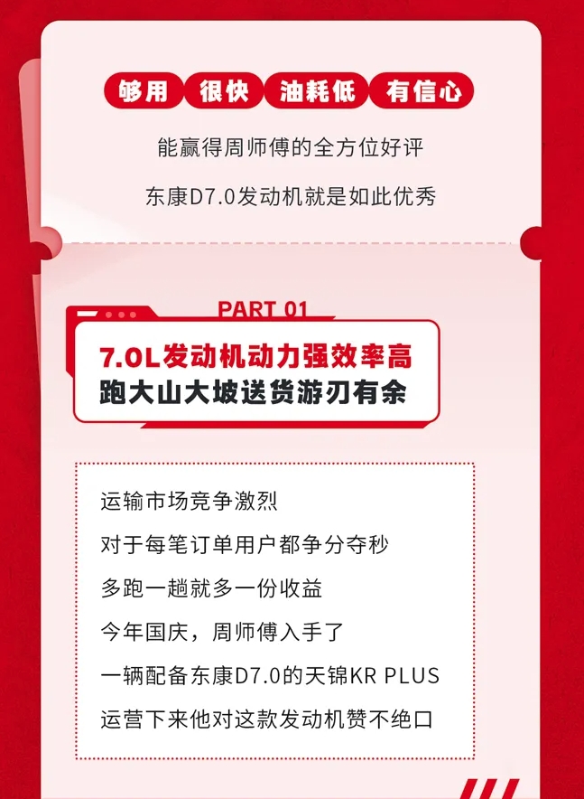 東風康明斯D7.0實力如何？聆聽青海用戶怎么說