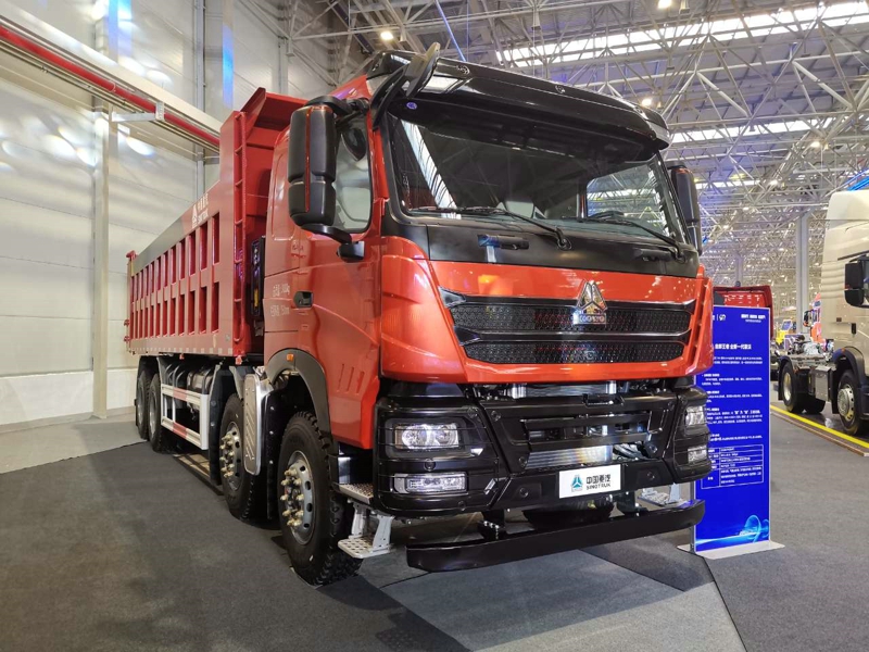 重汽豪沃TH7 8×4自卸車（豪華版），重汽MC11 國六發動機